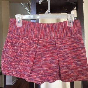 Pink/Multicolored Skort